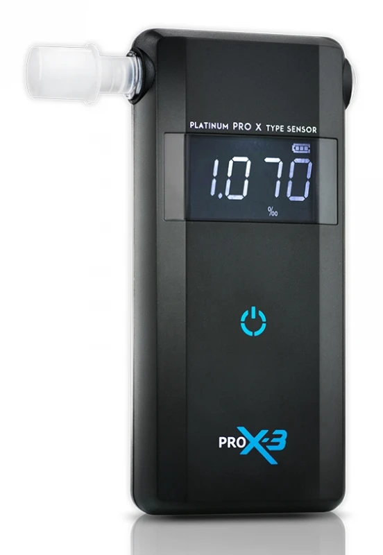Alcofind Promiler PRO X-3 su aktyviu ekranu