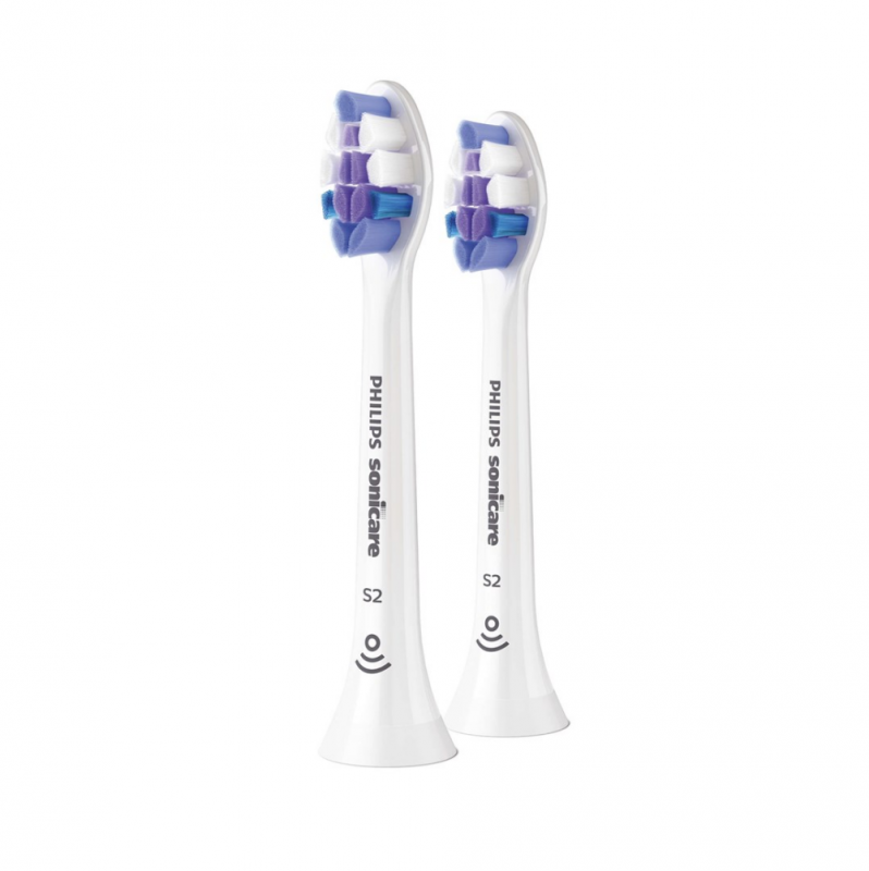 Philips Sonicare S2 Sensitive Standartinės „Sonic“ dantų šepetėlio galvutės HX6052/10