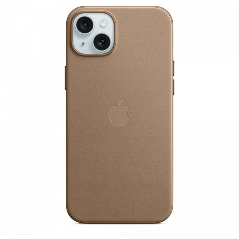 iPhone 15 Plus FineWoven Case with MagSafe - Taupe