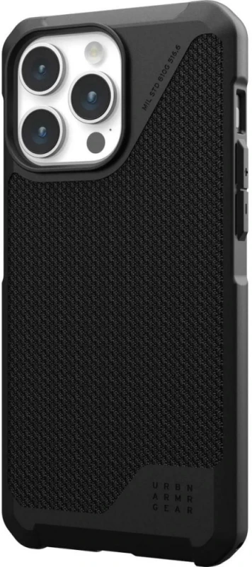 Urban Armor Gear UAG Metropolis LT MagSafe Apple iPhone 15 Pro Max - dėklas telefonui juodos spalvos kevlar