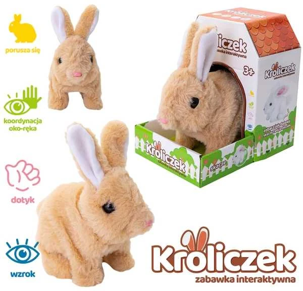 Askato Bunny Baterija Operating Brown (117041)