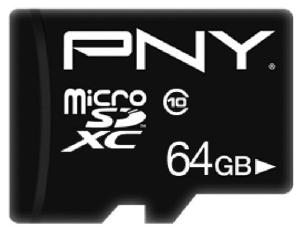 Atminties Kortelė - PNY Performance Plus 64GB Micro SDXC Class 10 su SD Adapteriu