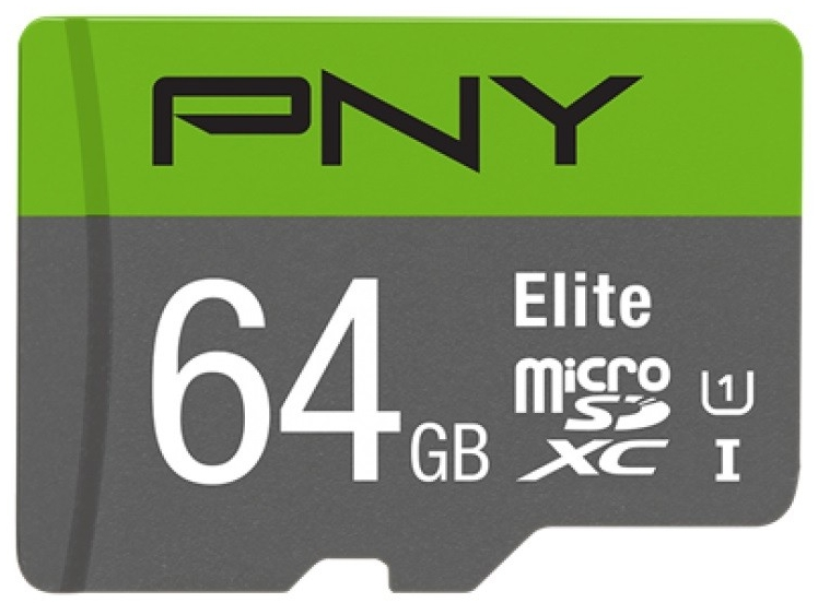 Atminties kortelė PNY Technologies PNY Elite 64 GB Micro SDXC 10 klasė