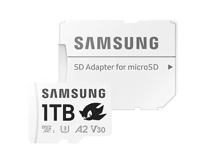 Atminties kortelė Žemėlapis Samsung Pro Plus Sonic The Hedgehog Micro SDXC 1 TB Class 10 UHS-I/U3 A2 V30 (MB-MD1T0SA/LC1)