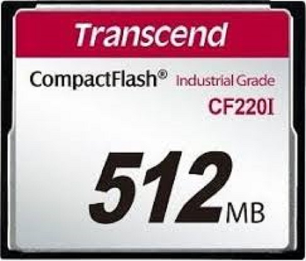 Atminties kortelė TRANSCEND CFCard 512MB pramoninis UDMA5