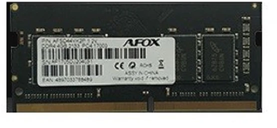 AFOX SO-DIMM DDR4 8G atminties modulis 2666 MHz