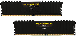 RAM CORSAIR DDR4 2666MHz 16GB 2x8GB 288 DIMM Nebuferinis 16-18-18