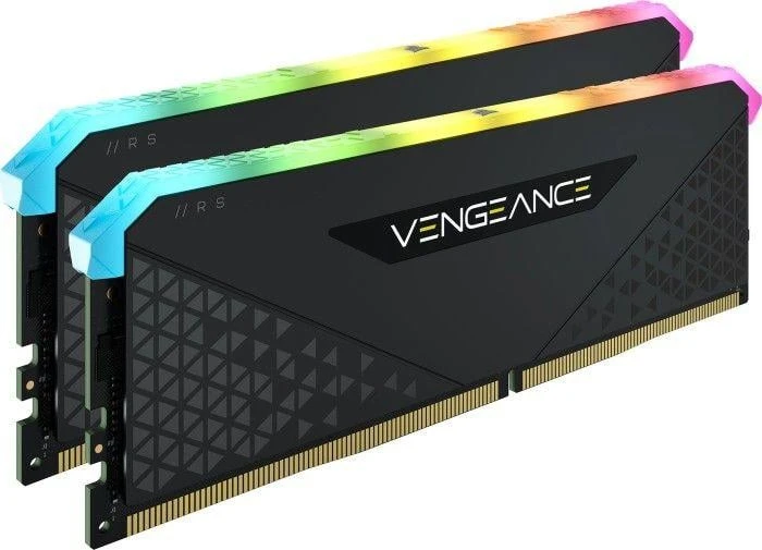RAM Corsair VENGEANCE RGB RS 32 GB, DDR4, 3200 MHz, kompiuteris/serveris, registracijos Nr., ECC Nr.