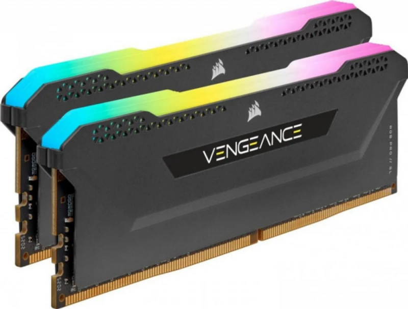 RAM Corsair Vengeance RGB Pro SL Juodas 32GB [2x16GB 3200MHz DDR4 CL16 DIMM]