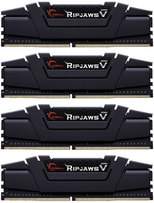 Vidinė atmintis (RAM)  G.Skill Ripjaws V, DDR4, 64GB, 3200MHz, CL16 (F4-3200C16Q-64GVK)