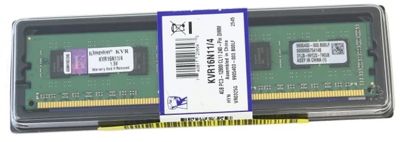 RAM KINGSTON 8GB DDR3 1600MHz Non-ECC Reg CL11 DIMM
