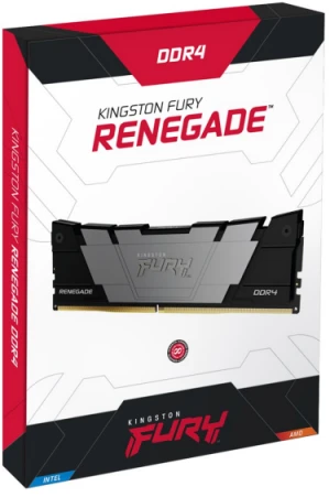 RAM Kingston 32GB 3200MT/s DDR4 CL16 DIMM (Kit of 2) 1Gx8 FURY Renegade Juodas EAN: 740617337914