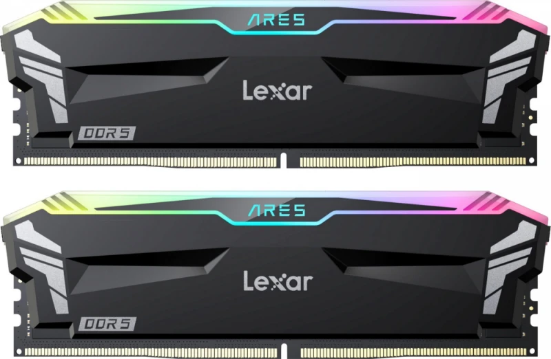 RAM Lexar | ARES RGB | 32 rinkinių rinkinys (16 GB x 2) GB | DDR5 | 6400 MHz | PC/serveris | Registracijos Nr. | ECC Taip