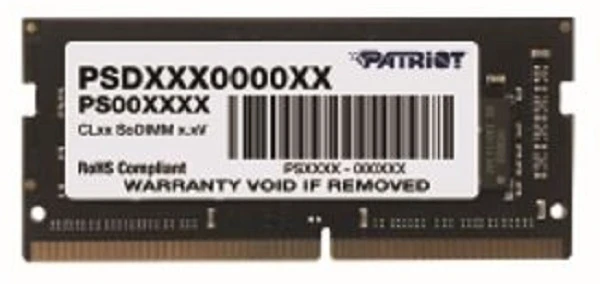 RAM Patriot SL DDR4 32GB 3200 MHz SODIMM , EAN: 814914027233