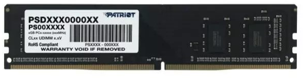 PATRIOT SIGNATURE DDR4 8GB 2666MHZ RAM MEMORY