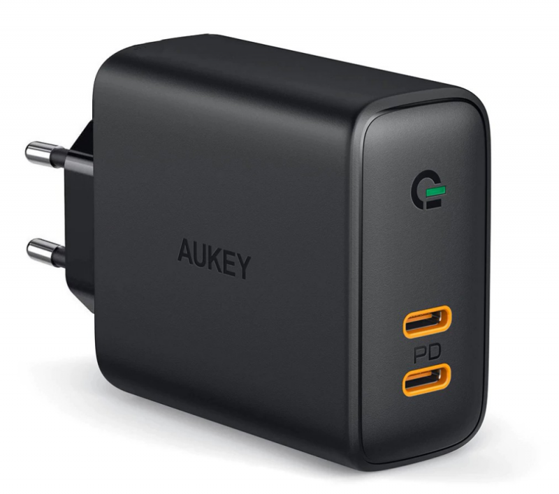 Išorinis Įkroviklis - Aukey PA-D2 36W Juoda