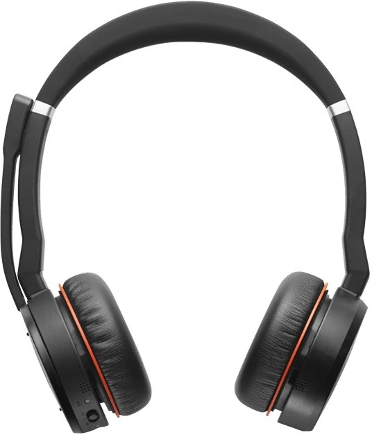 Belaidės ausinės su mikrofonu Jabra Evolve 75 SE UC Stereo, Bluetooth, With Charging Stovas