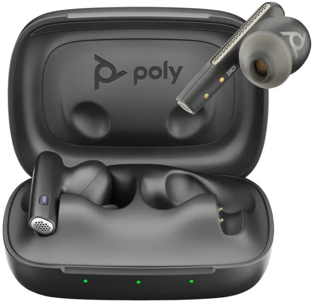 Poly Voyager 4320-M ausinės su įkrovimo dėklu