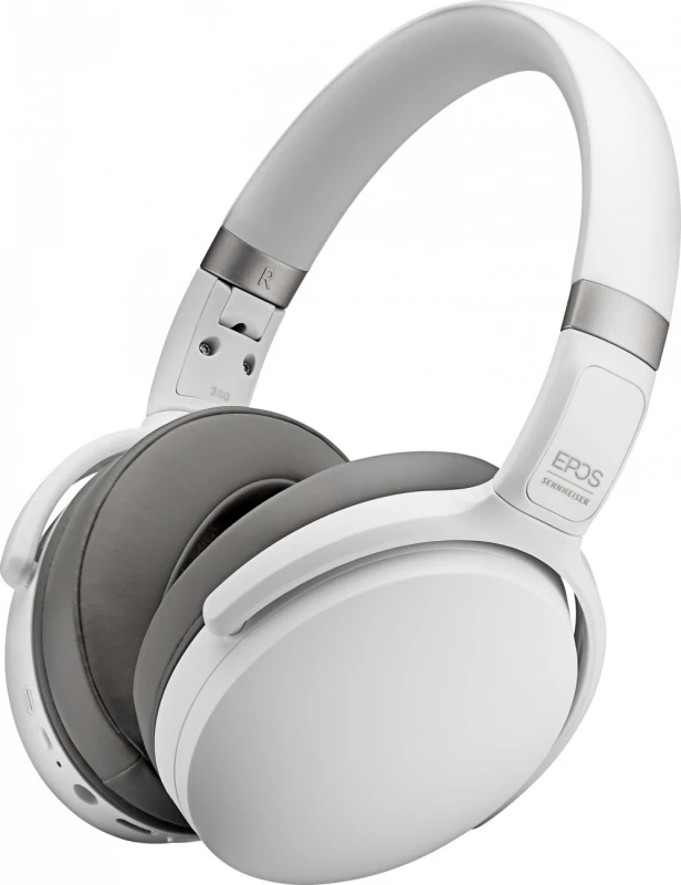 Sennheiser Epos Adapt 360 BT ANC stereofoninės ausinės, belaidės, Baltos spalvos
