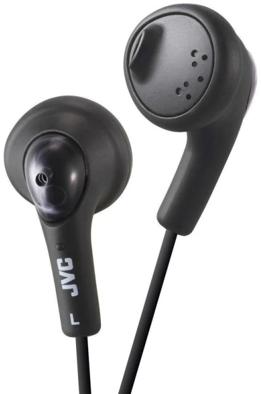Ausinės JVC HAF160BEP (į ausis įkišamos, NO, juodos spalvos