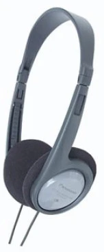 Sulankstomos kelioninės lengvos ausinės Panasonic RP-HT030E-S, Sidabrinės