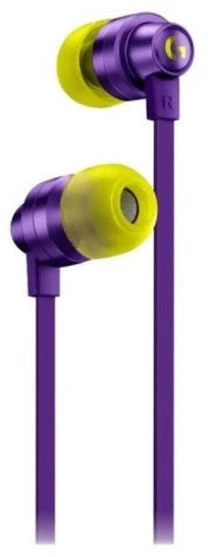 Į ausis įkišamos ausinės žaidimams Logitech G333, Violetinė