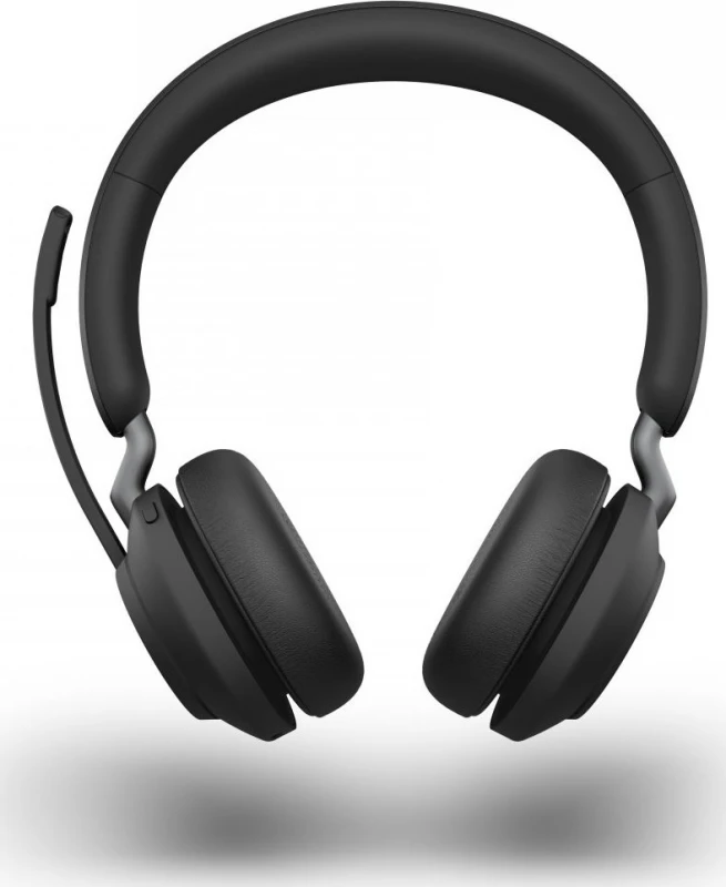 JABRA Evolve2 65 MS Stereo Ausinės on-ear Bluetooth belaidės USB-C noise isolating juodas Certified skirta Microsoft Teams