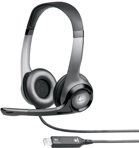 Universalios ausinės Logitech H390, su mikrofonu, USB jungtis