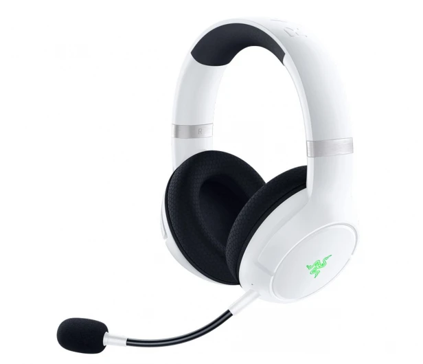 Belaidės Žaidimų Ausinės Razer Kaira Pro skirtos Xbox Series X ir mobiliems Xbox žaidimams, Baltos