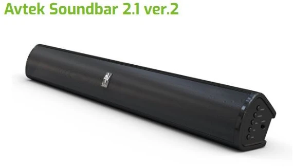 Namų kino sistema Garso Sistema - Avtek 2.1 Ver.2, Bass-Reflex, HDMI (ARC)