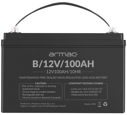 ARMAC pakelia bateriją B/12V/100Ah