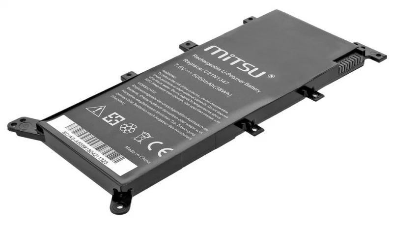„Mitsu do Asus A555 F555 K555“ 5000 mAh (38 Wh) – 7,4–7,6 volto