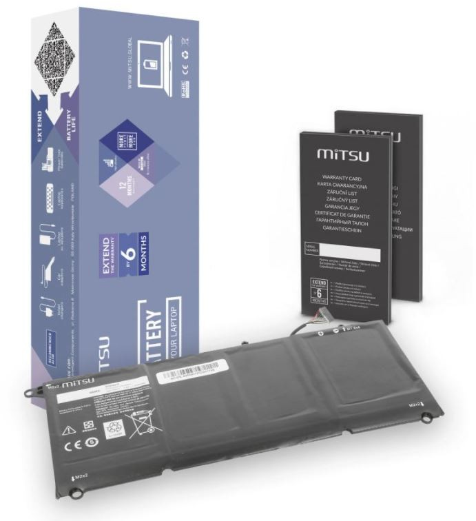 MITSU BATTERY BC/DE-9360 (6100 mAh (46 Wh) 7,6 V (7,4) 4 celių ličio jonų
