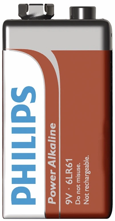 Philips Power Alkaline baterija 6LR61P1B/10