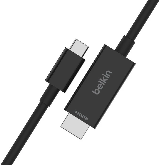 Belkin AVC012bt2MBK 2 m USB Type-C HDMI Juodas