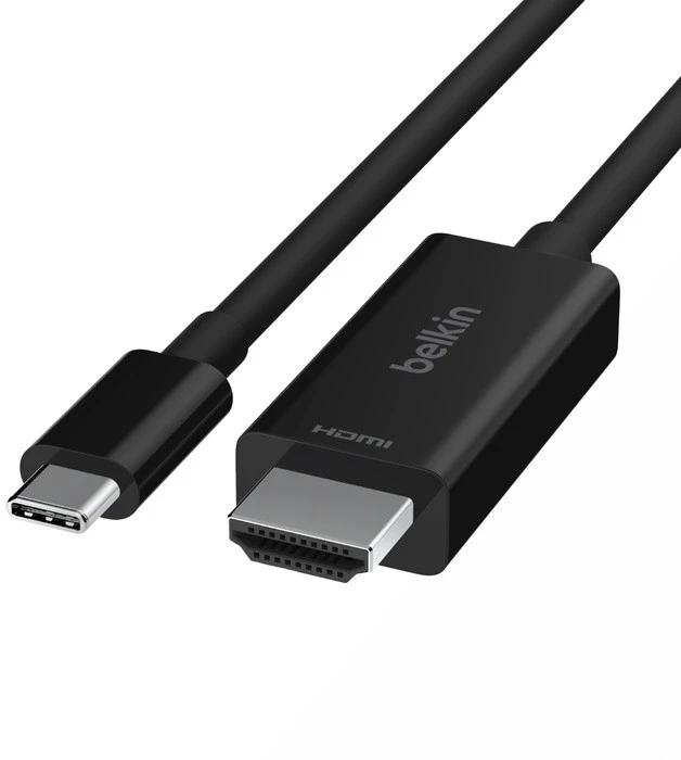Belkin AVC012bt2MBK 2 m USB Type-C HDMI Juodas