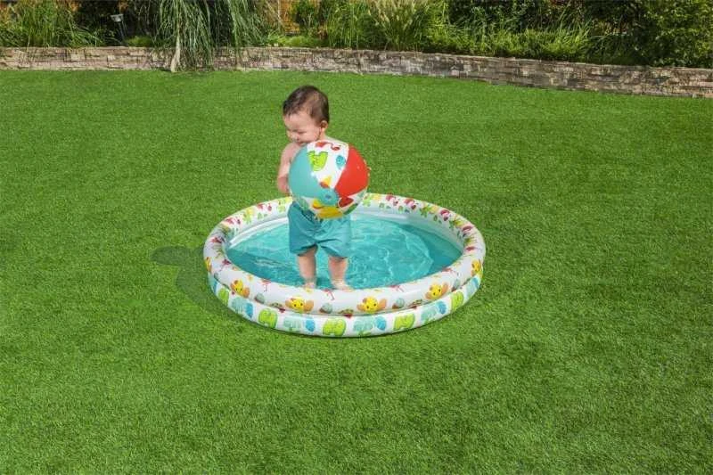 BESTWAY pripučiamas baseino rinkinys vaikams Play Pool , 1.22m x 0.20m, 51124