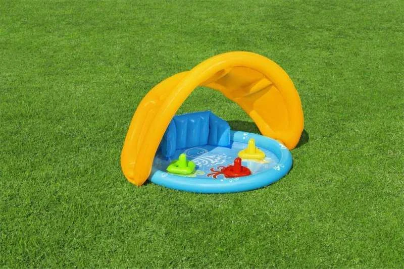 Baseinas su stogeliu 115x89x76cm su BESTWAY Dėlionės žaidimas