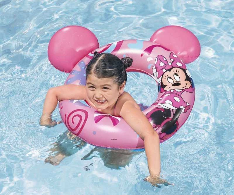 Pripučiamas ratas Bestway Minnie 9102, rožinis, 76 mm