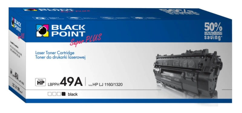 Black Point Juodas Point Suderinamas Juodas Point LBPPH49A dažiklis 49A (LBPPH49A)