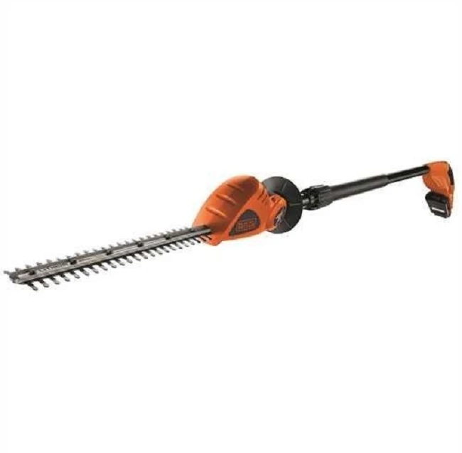 Black & Decker teleskopinės gyvatvorių žirklės GTC1843L20 18V 1x2.0Ah pilnas komplektas
