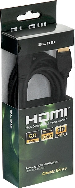 BLOW HDMI 5m laidas pakuotėje