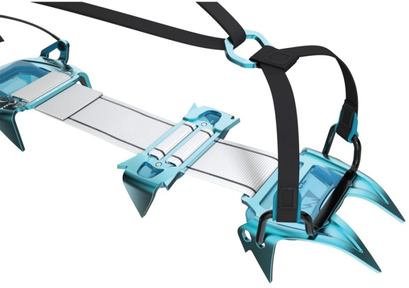 Blue Ice Mėlynos automatinės „Crampons“ kaladėlės „Mėlyna Ice Harfang Tour“ kaladėlės - mėlynas