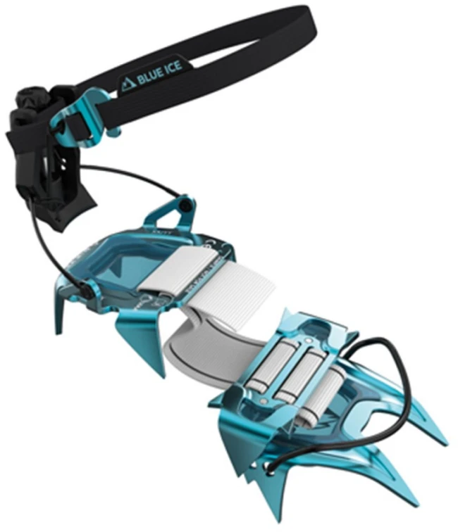 Blue Ice Mėlynos automatinės „Crampons“ kaladėlės „Mėlyna Ice Harfang Tour“ kaladėlės - mėlynas