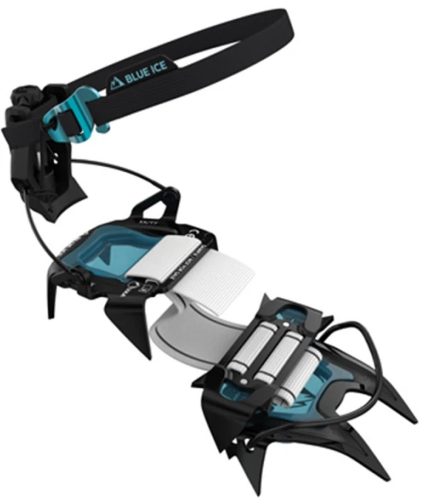 Blue Ice Mėlyna Raki automatyczne Mėlyna Ice Harfang Enduro Crampon - juodas
