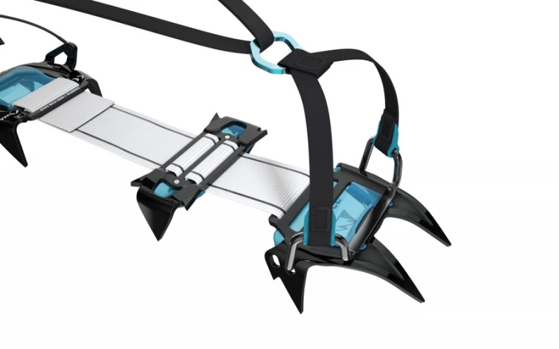 Blue Ice Mėlyna Raki automatyczne Mėlyna Ice Harfang Enduro Crampon - juodas