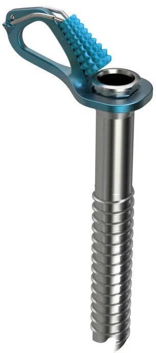 Carruzzo aero ice screw 16cm-mėlynas Mėlynas ICE