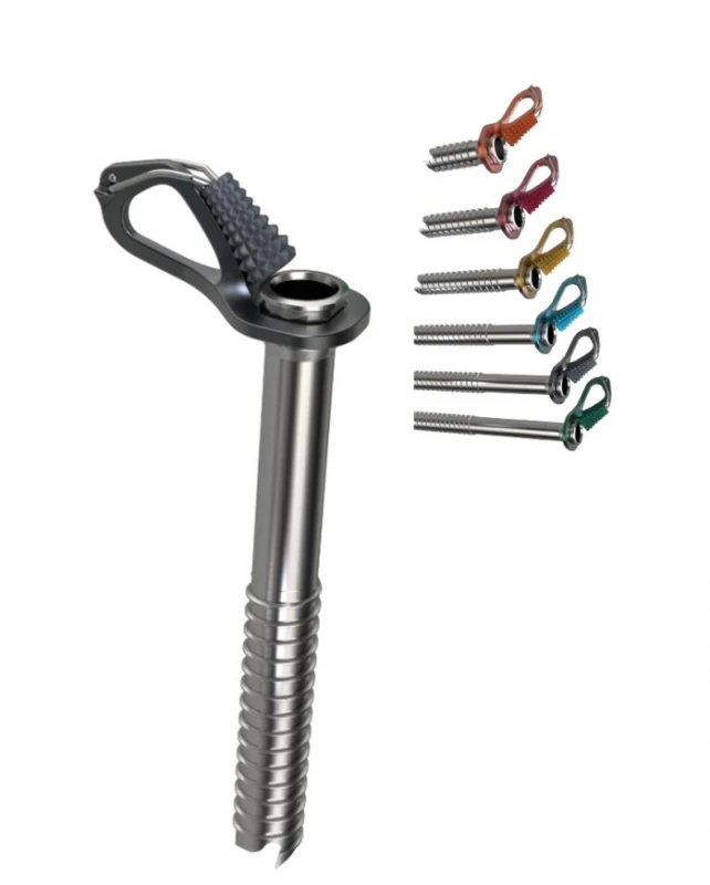Carruzzo aero ice screw 19cm-pilkas Mėlynas ICE
