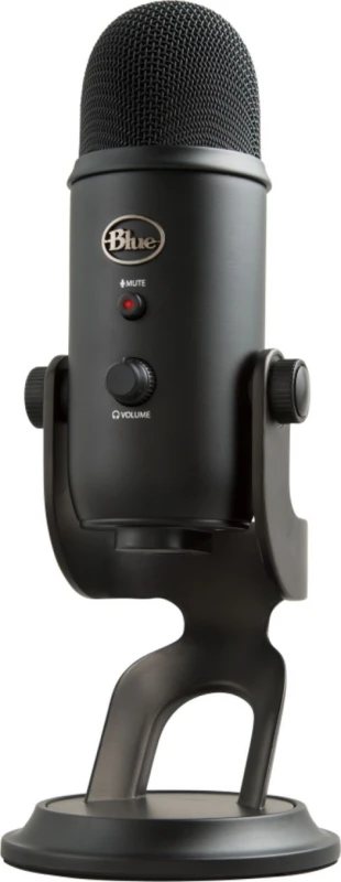 Blue Yeti Blackout Mikrofonas