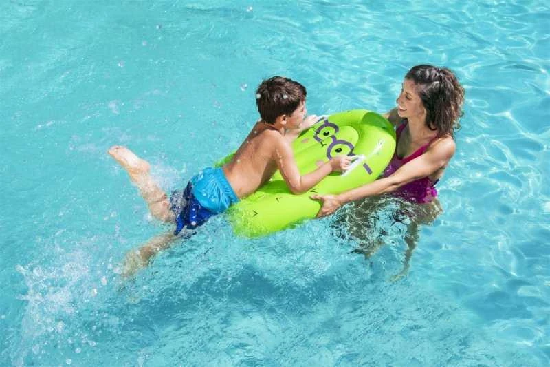 BESTWAY pripučiamas plaustas Surf Buddy 84cm x 56cm, assort., 42049